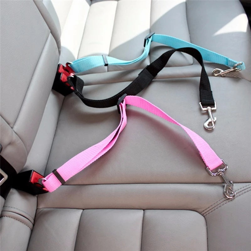 Keep your Animal Safe in Vehicles with Adjustable Pet Car Seat Belt