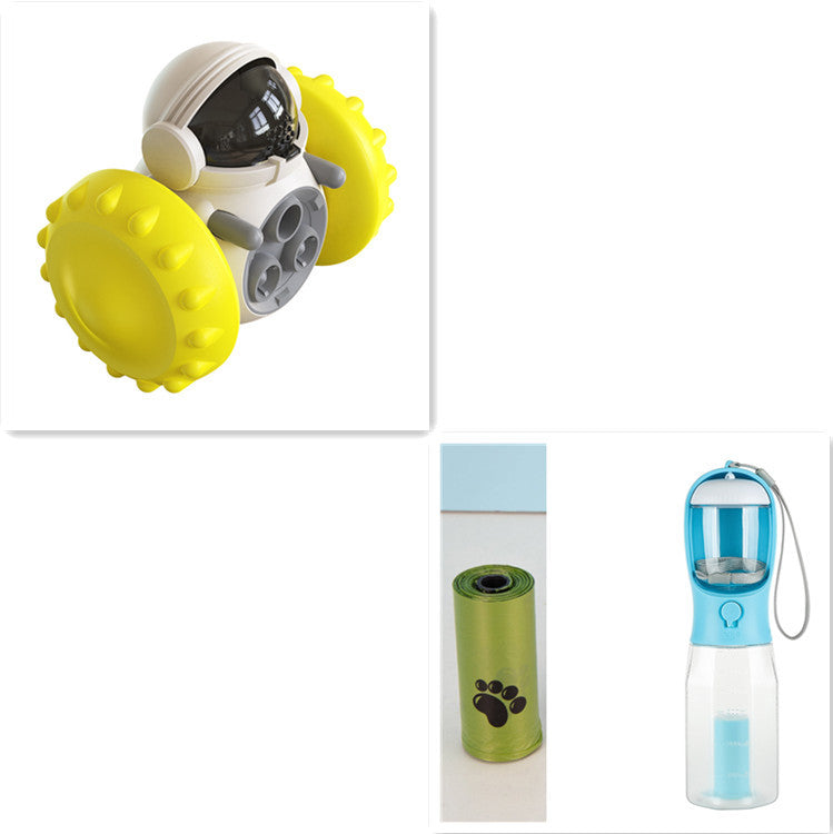 Improve intelligence and relieve boredom for Cats And Dogs Slow Food Interactive Balance Car Smart Pet Feeding Dog Toy Car Pets Products