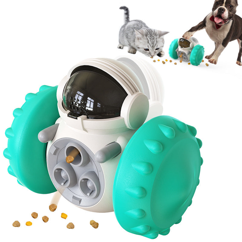 Improve intelligence and relieve boredom for Cats And Dogs Slow Food Interactive Balance Car Smart Pet Feeding Dog Toy Car Pets Products