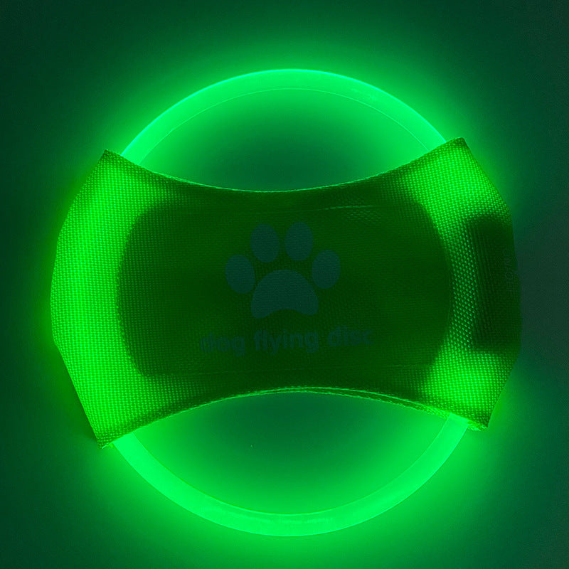 Fun Dog Flying Disc LED Training Interactive Toys keeping dog healthy and in shape. Hours of Fun Rechargeable