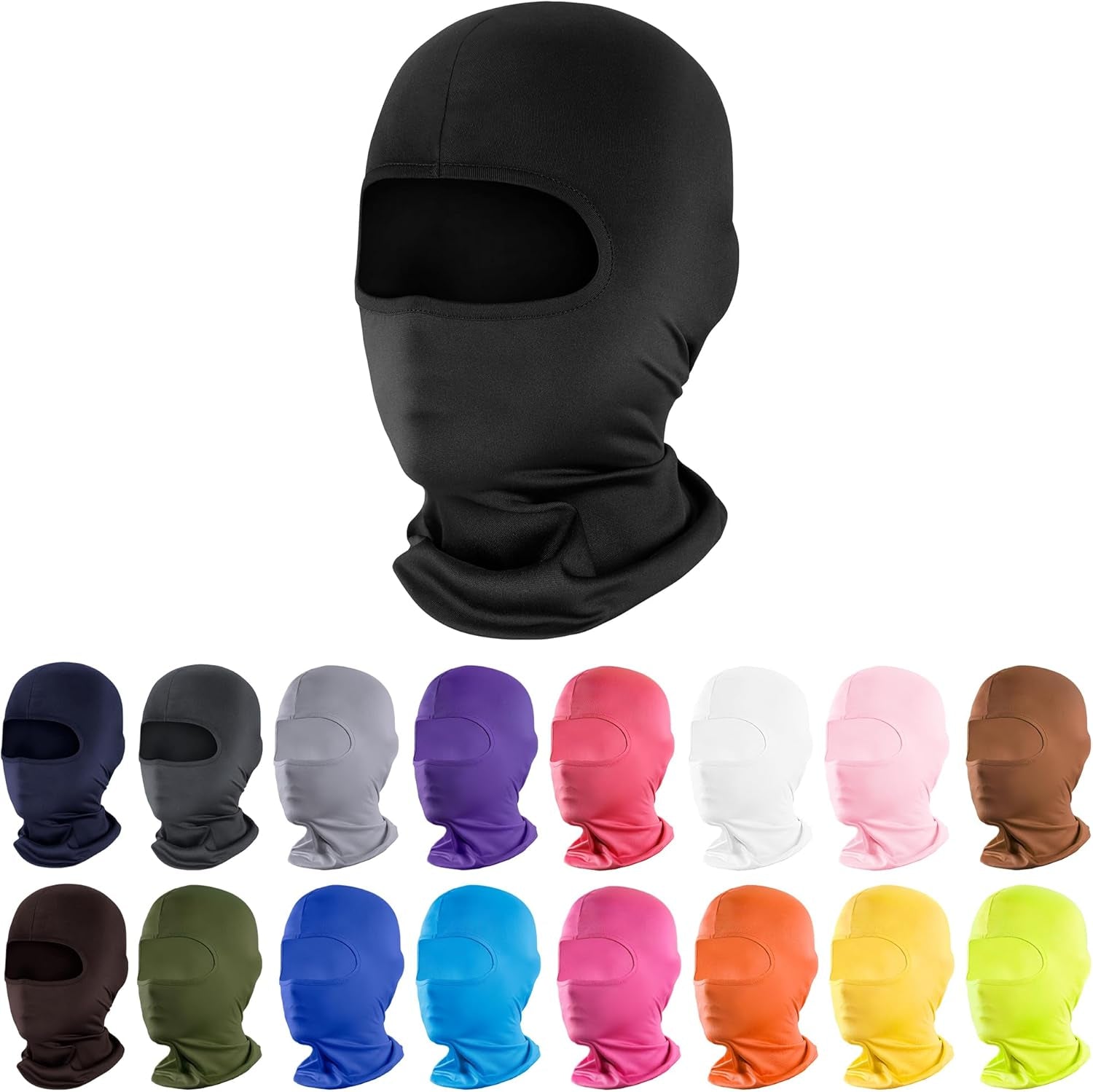 1-3 Pack Balaclava Face Mask, Ski Mask for Men Women, UV Protection Windproof Scarf for Motorcycle Snowboard Cycling