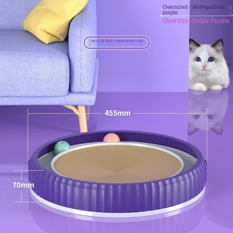 Non-flaking Corrugated Paper Wear-resistant Pets Toys Cat Scratching Board Pet Products