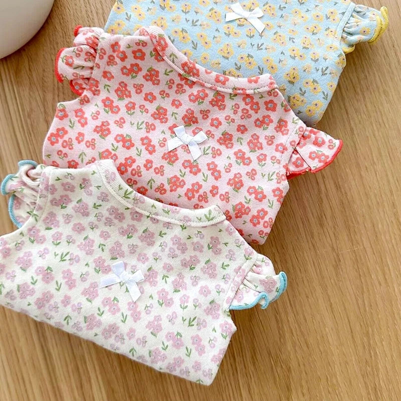 Fashion Puppy Dog Clothes Summer Thin Flowers Dogs Clothing For Small Dogs Dogs Clothes Dog T-shirt Teddy Schnauzer Yorkshire