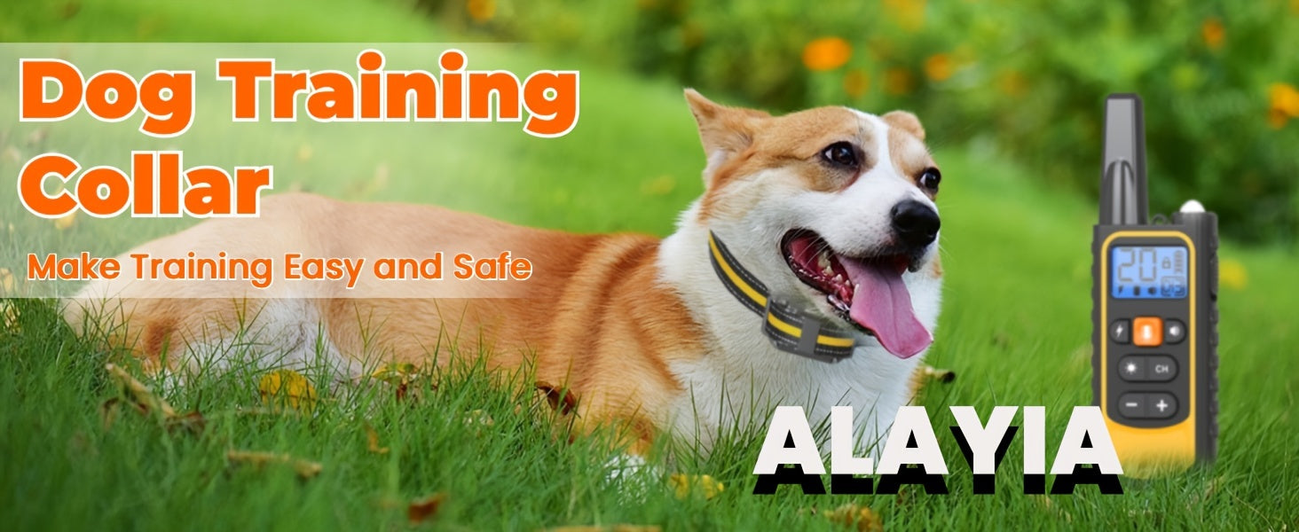 3300 FT Long Distance Remote Control Waterproof Dog Training Collar For Dogs 5-120lbs - Train Your Dog With Ease And Confidence