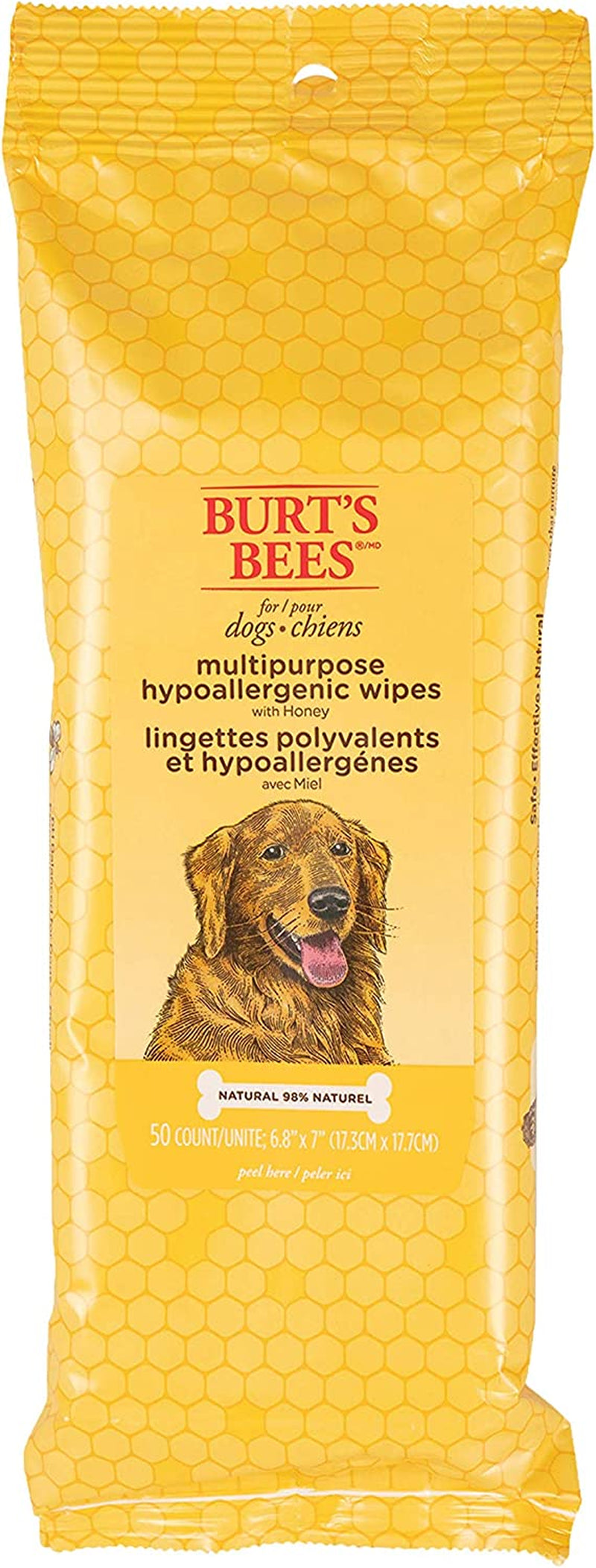 Multipurpose Grooming Wipes - Puppy & Dog Wipes for All Purpose Cleaning & Grooming - Cruelty Free, Pet Wipes, Puppy Supplies, 50 Count - 3 Pack