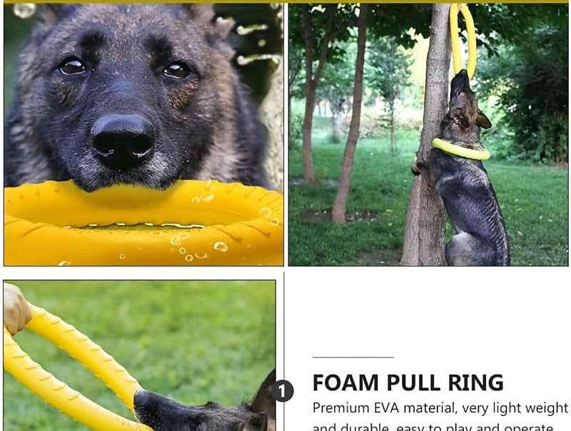 Ring Wear Bit Boredom Artifact Dog Dog Training Flight Loops Pet Toys Toy Dog